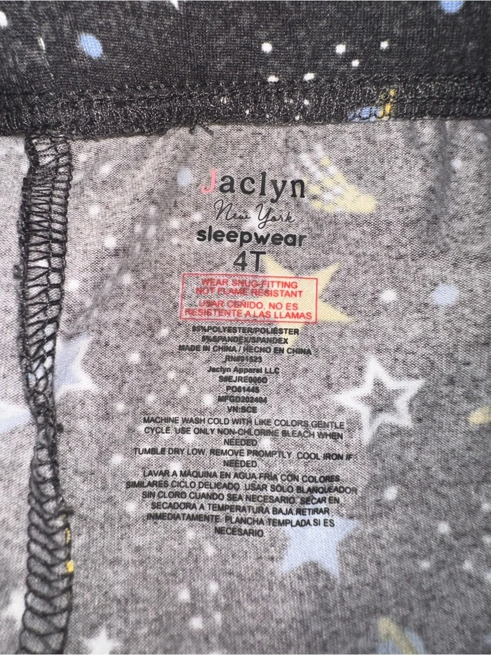 NEW Jaclyn Intimates Mommy & Me Matching PJ set Twin with Your mini - Moon Stars